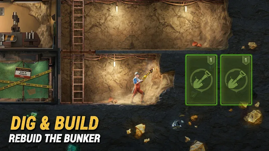 Last Fortress: Underground (Ласт Фортресс) [МОД: Все открыто, Дополнительные деньги и Меню MOD] Screenshot 2