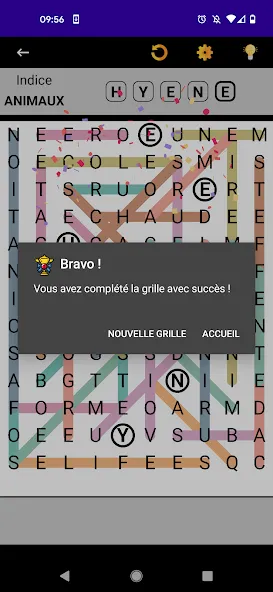 Mots Mêlés Français [МОД: Меню, Бесконечные монеты и Открытые уровни] Screenshot 2