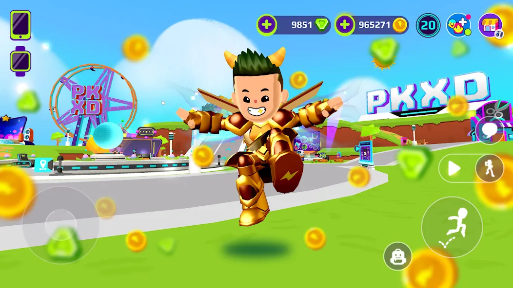 PK XD: Fun, friends & games (ПК Икс Ди) [МОД: Меню, Бесконечные монеты и Открытые уровни] Screenshot 3