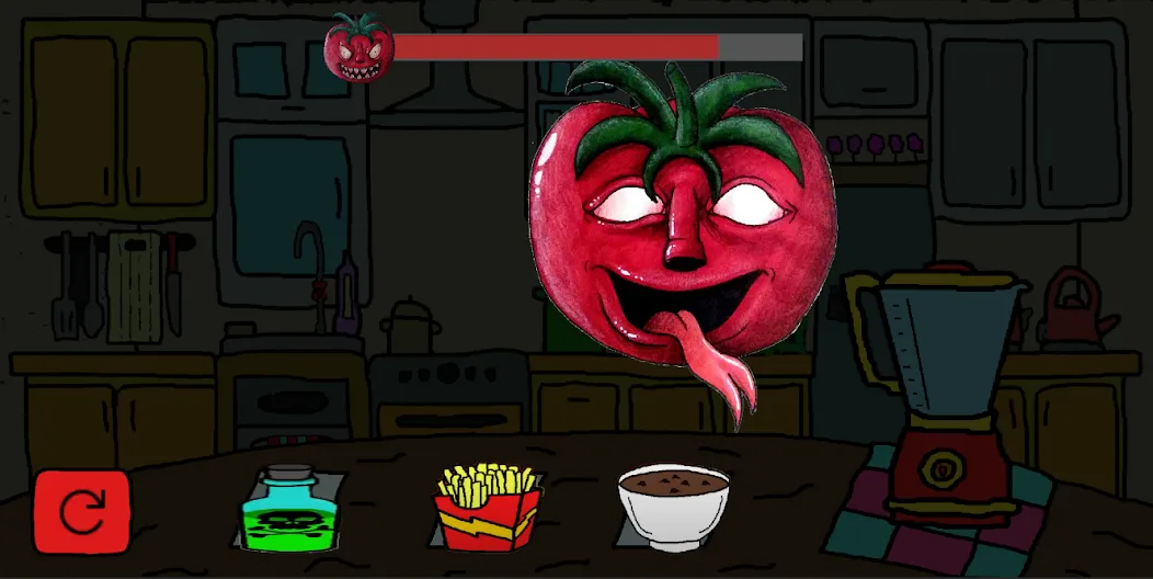 Mr Hungry Tomato (Мистер Голодный Помидор) [МОД: Все открыто, Дополнительные деньги и Меню MOD] Screenshot 4