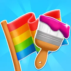 Скачать Flag Painters (Флаг Пэйнтерс) [МОД: Деньги, Монеты и Меню MOD] | Взлом Flag Painters на Андроид