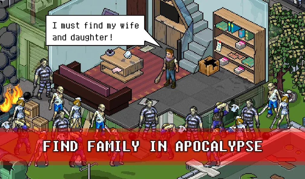 Fury Survivor: Pixel Z (Фьюри Сурвайвер) [МОД: Много денег, Монет и Все открыто] Screenshot 3