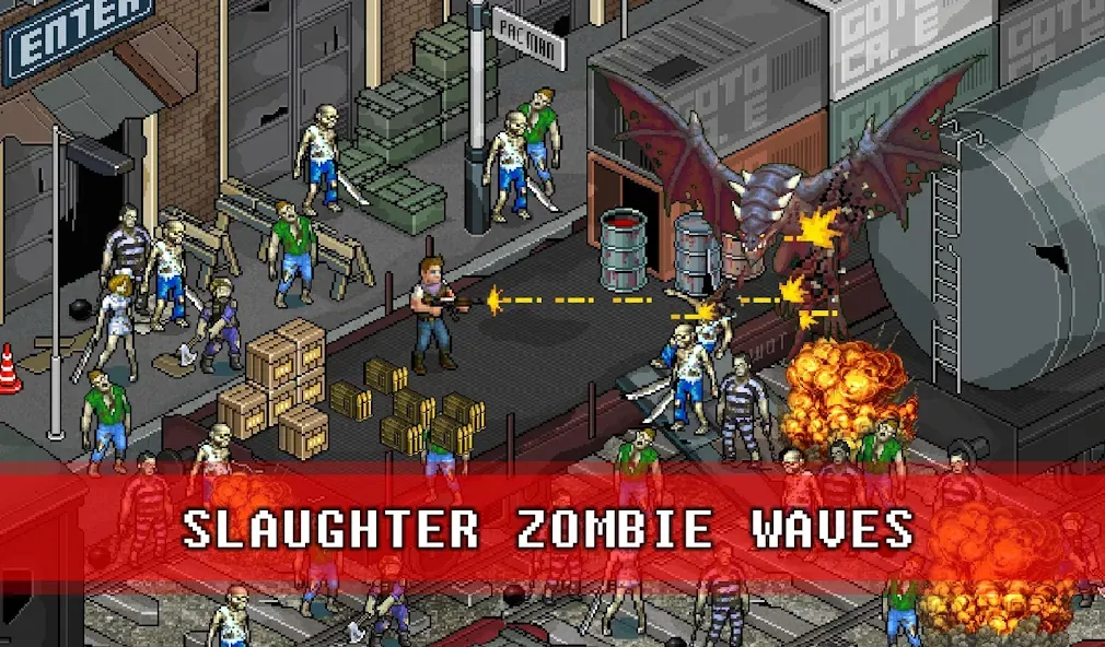 Fury Survivor: Pixel Z (Фьюри Сурвайвер) [МОД: Много денег, Монет и Все открыто] Screenshot 4