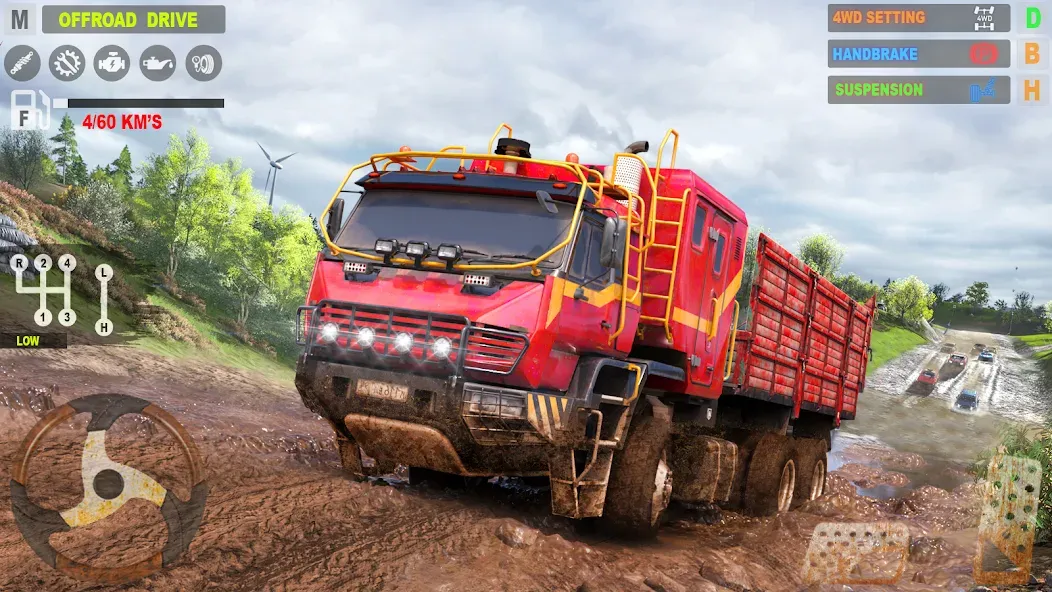 Offroad Mudrunner Games 3D [МОД: Много денег, Монет и Все открыто] Screenshot 4