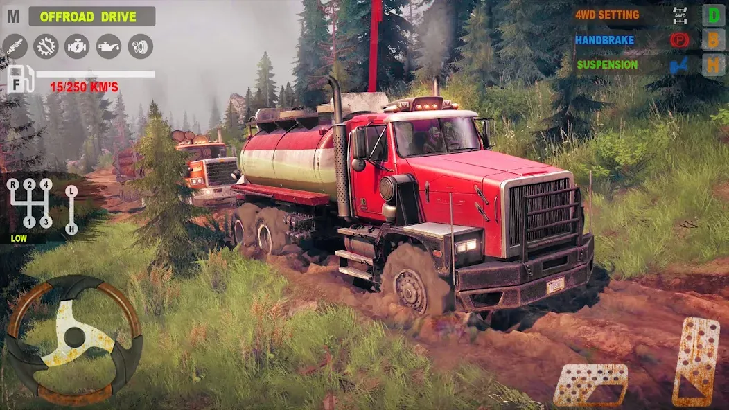 Offroad Mudrunner Games 3D [МОД: Много денег, Монет и Все открыто] Screenshot 5