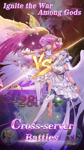 Idle Angels: Goddess' Warfare (Айдл Энджелс) [МОД: Много монет, Открытые уровни и Мега MOD] Screenshot 5