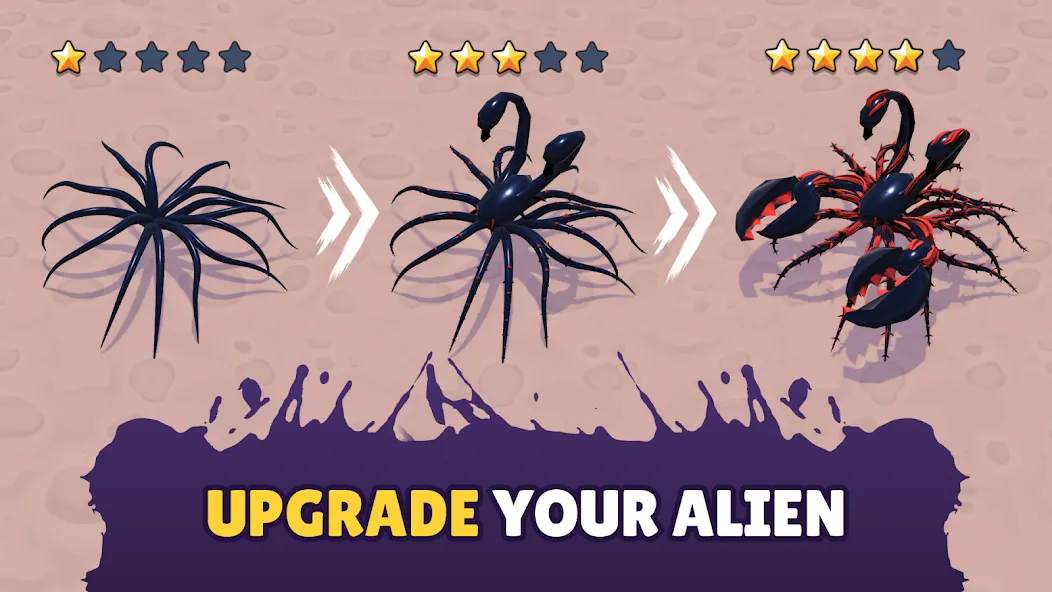 Alien Invasion: RPG Idle Space (Эйлиен Инвейжн) [МОД: Деньги, Монеты и Меню MOD] Screenshot 5