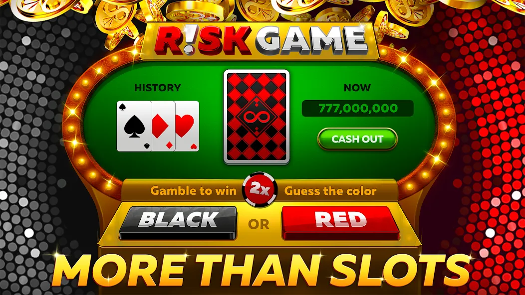 Infinity Slots - Casino Games (Инфинити Слоты) [МОД: Много монет, Открытые уровни и Мега MOD] Screenshot 4