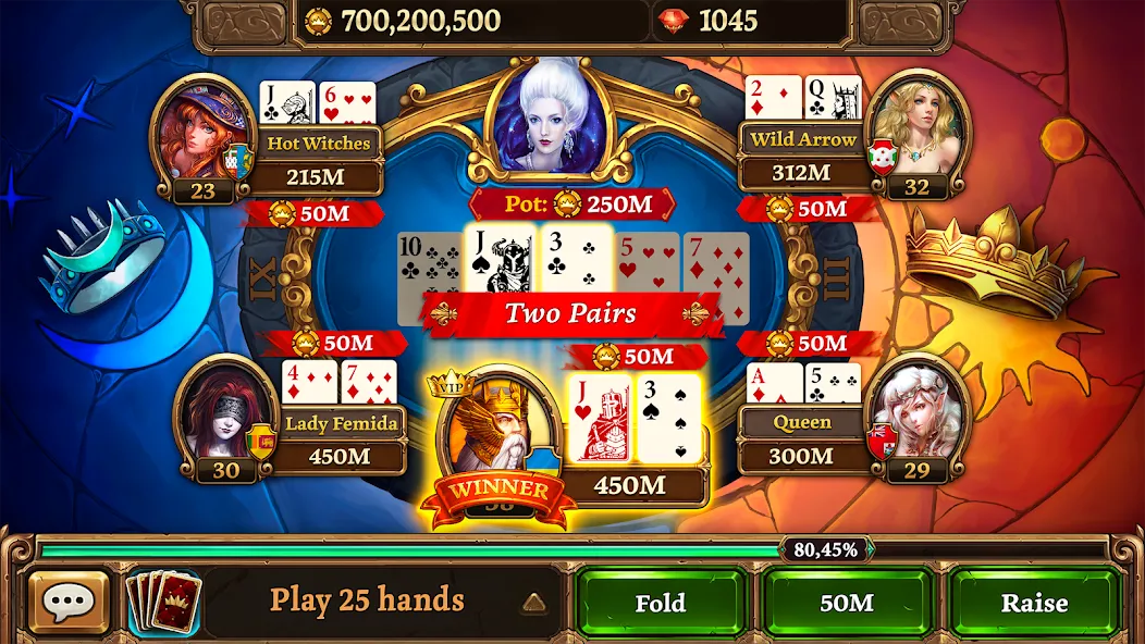 Texas Holdem - Scatter Poker (Тексас Холдем) [МОД: Деньги, Монеты и Меню MOD] Screenshot 1