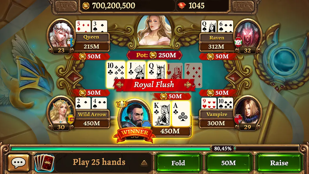 Texas Holdem - Scatter Poker (Тексас Холдем) [МОД: Деньги, Монеты и Меню MOD] Screenshot 3