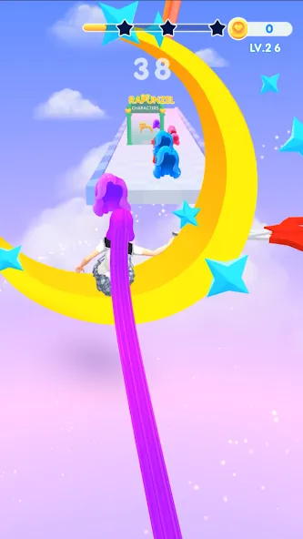Dancing Hair (Дансинг Хэр) [МОД: Меню, Бесконечные монеты и Открытые уровни] Screenshot 5