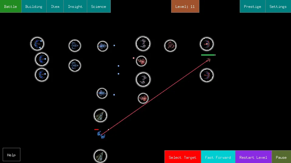 Idle Armada Demo (Айдл Армада Демо) [МОД: Меню, Бесконечные монеты и Открытые уровни] Screenshot 1