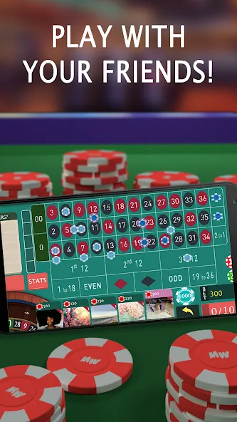 Roulette Royale - Grand Casino (Рулетка Рояль) [МОД: Много денег, Монет и Все открыто] Screenshot 1