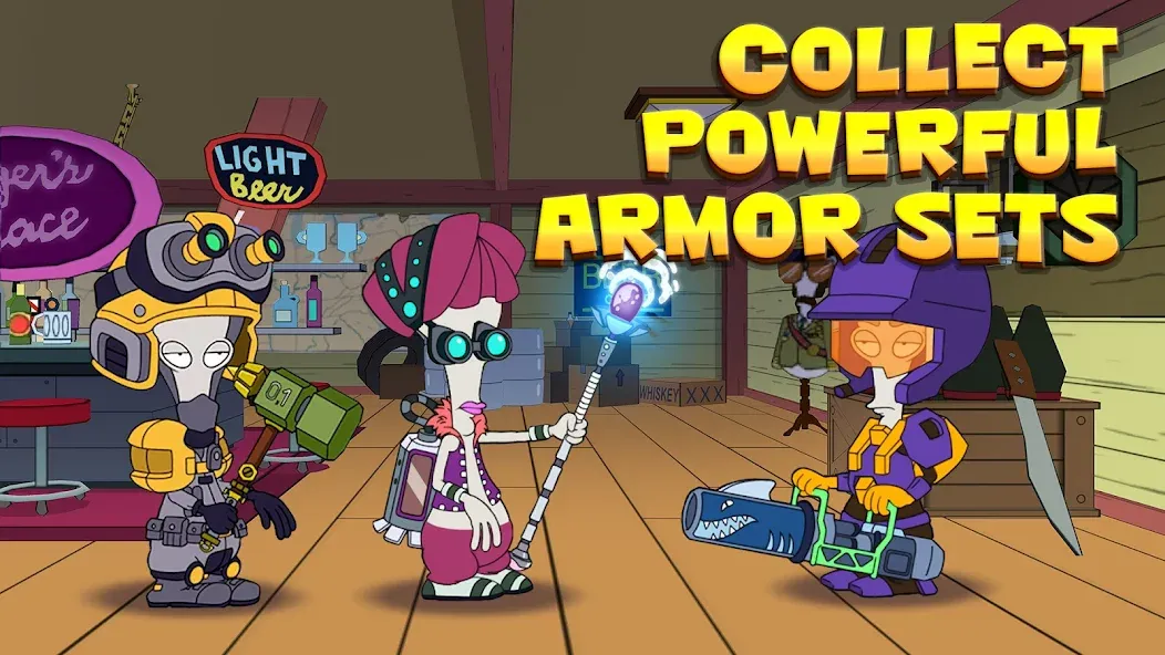 American Dad! Apocalypse Soon! [МОД: Много монет, Открытые уровни и Мега MOD] Screenshot 3