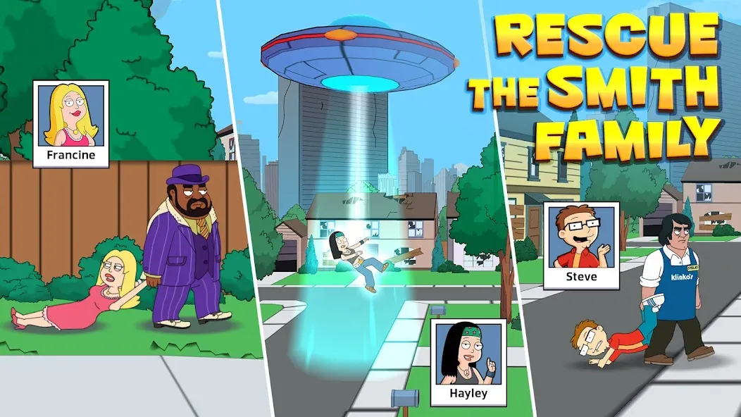 American Dad! Apocalypse Soon! [МОД: Много монет, Открытые уровни и Мега MOD] Screenshot 5