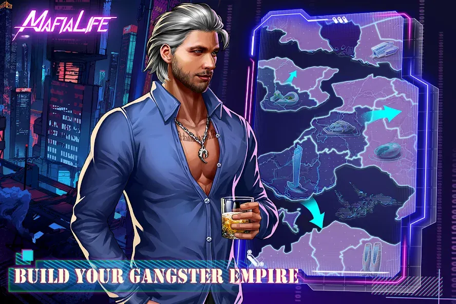 Mafia Life: Underworld (Мафия Лайф) [МОД: Деньги, Монеты и Меню MOD] Screenshot 1
