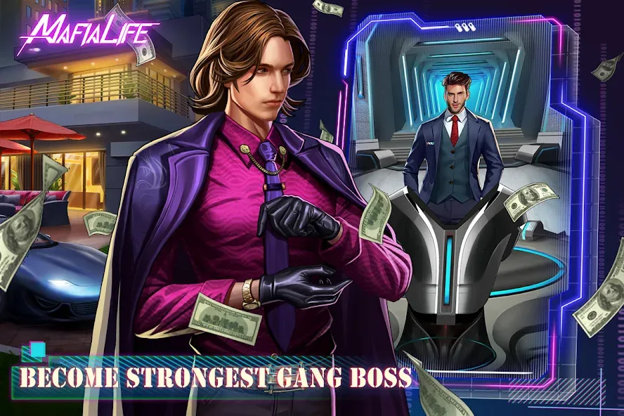 Mafia Life: Underworld (Мафия Лайф) [МОД: Деньги, Монеты и Меню MOD] Screenshot 4