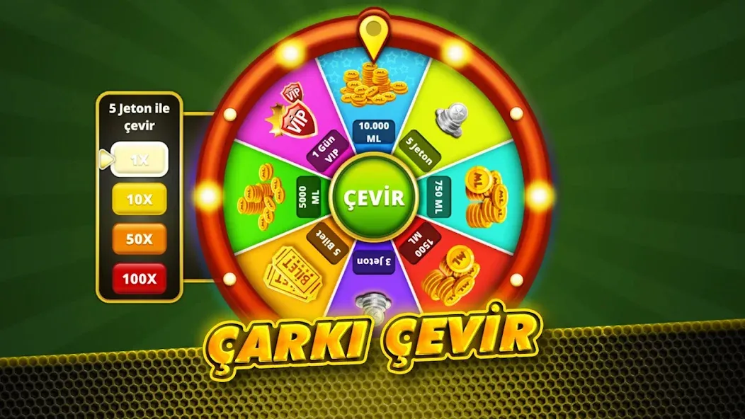 Çanak Okey - Mynet [МОД: Все открыто, Дополнительные деньги и Меню MOD] Screenshot 3