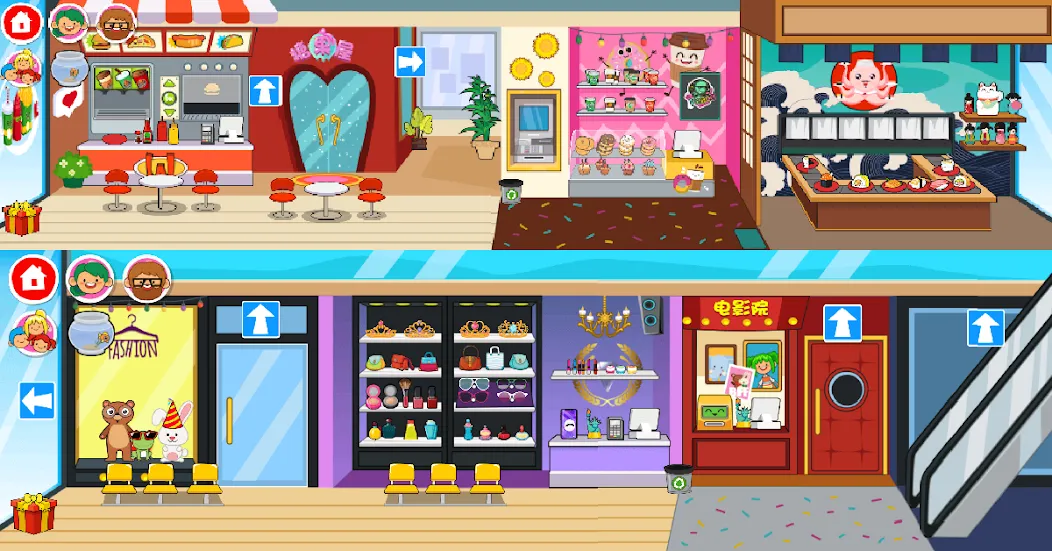 My Street: Create Play Learn (Май стрит) [МОД: Деньги, Монеты и Меню MOD] Screenshot 1