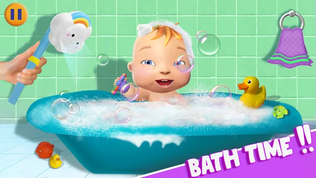 Virtual Baby Mother Simulator [МОД: Деньги, Монеты и Меню MOD] Screenshot 3