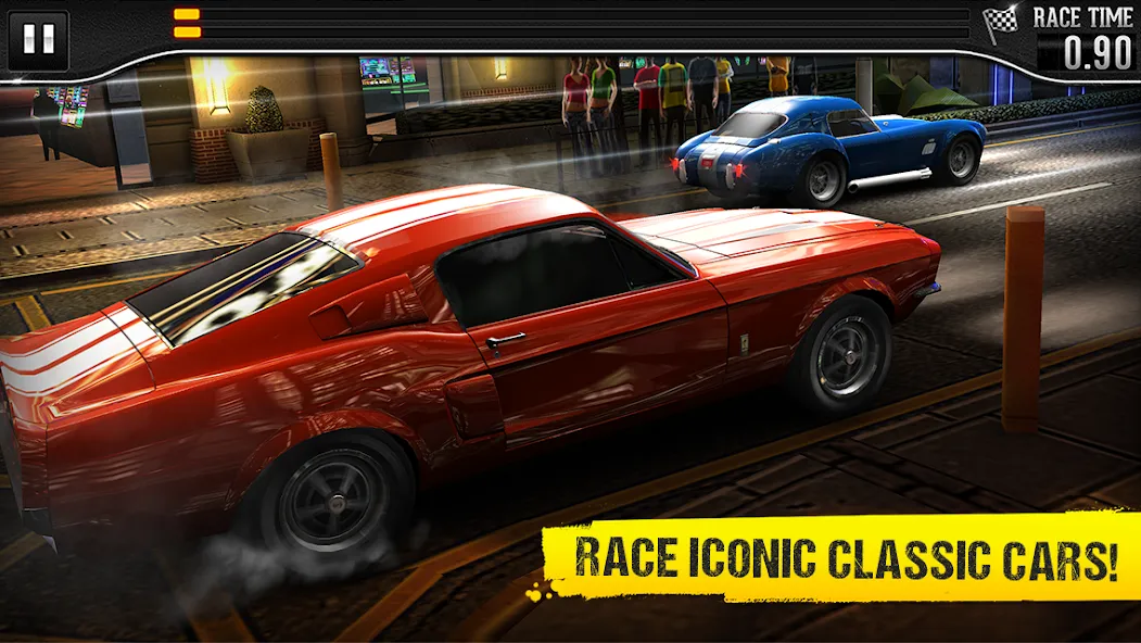 CSR Classics (Си Эс Эр Классики) [МОД: Бесконечные деньги, Монеты и Мега MOD] Screenshot 1