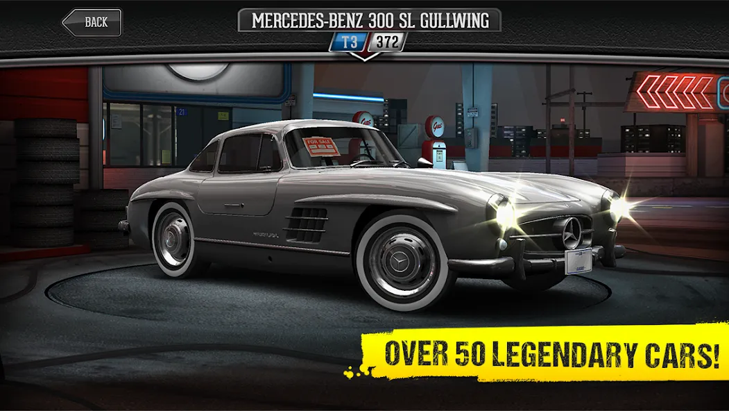 CSR Classics (Си Эс Эр Классики) [МОД: Бесконечные деньги, Монеты и Мега MOD] Screenshot 4