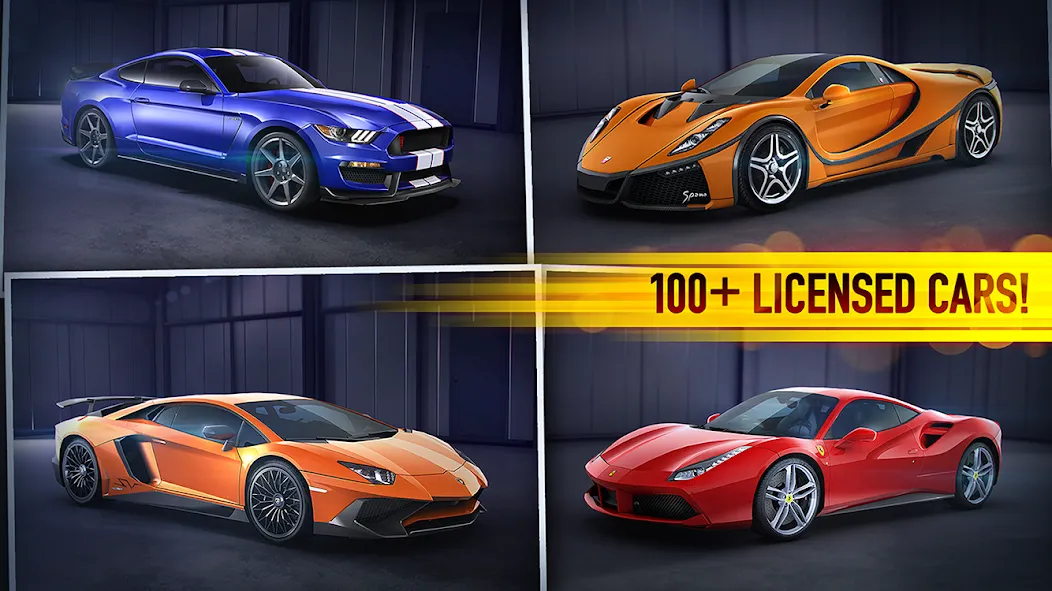 CSR Racing [МОД: Бесконечные деньги, Монеты и Мега MOD] Screenshot 2