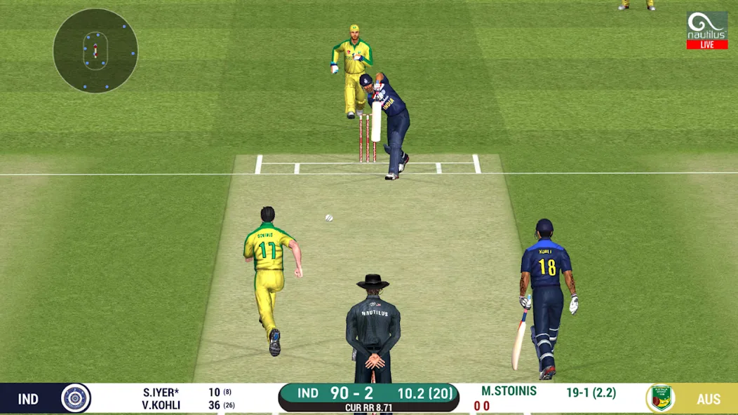 Real Cricket™ 20 (Риал Крикет 20) [МОД: Все открыто, Дополнительные деньги и Меню MOD] Screenshot 2