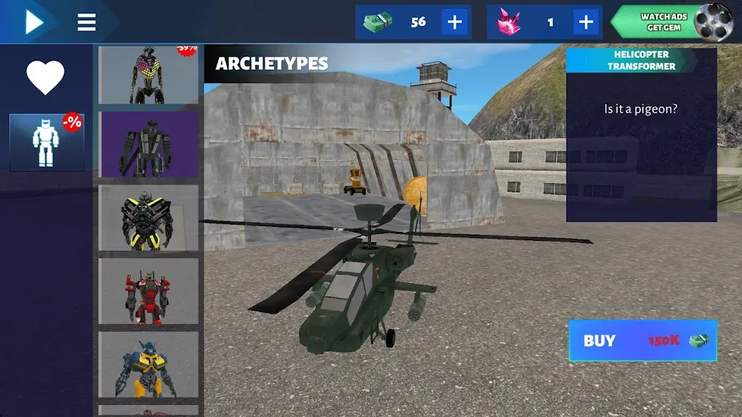 Robot Car (робот машина) [МОД: Меню, Бесконечные монеты и Открытые уровни] Screenshot 2