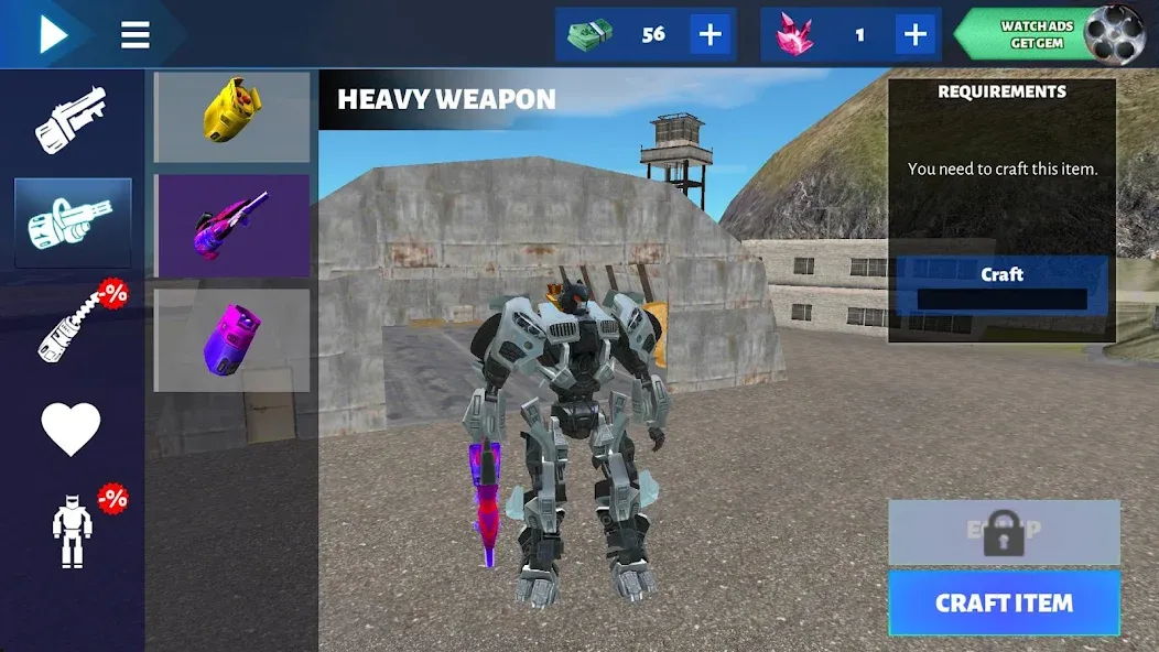 Robot Car (робот машина) [МОД: Меню, Бесконечные монеты и Открытые уровни] Screenshot 3
