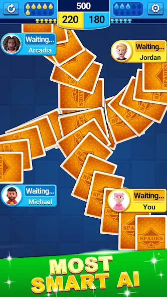 Spades [МОД: Много денег, Монет и Все открыто] Screenshot 1