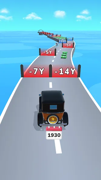 Car Evolution Race (Кар Эволюшн Рейс) [МОД: Бесконечные деньги, Монеты и Мега MOD] Screenshot 1