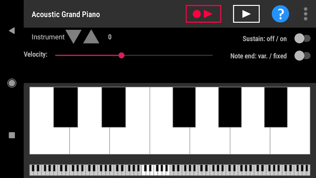 Simple piano with recorder (Симпл пиано с рекордером) [МОД: Бесконечные деньги, Монеты и Мега MOD] Screenshot 4