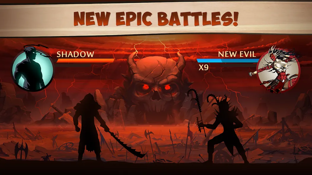 Shadow Fight 2 (Шэдоу Файт 2) [МОД: Много денег, Монет и Все открыто] Screenshot 1