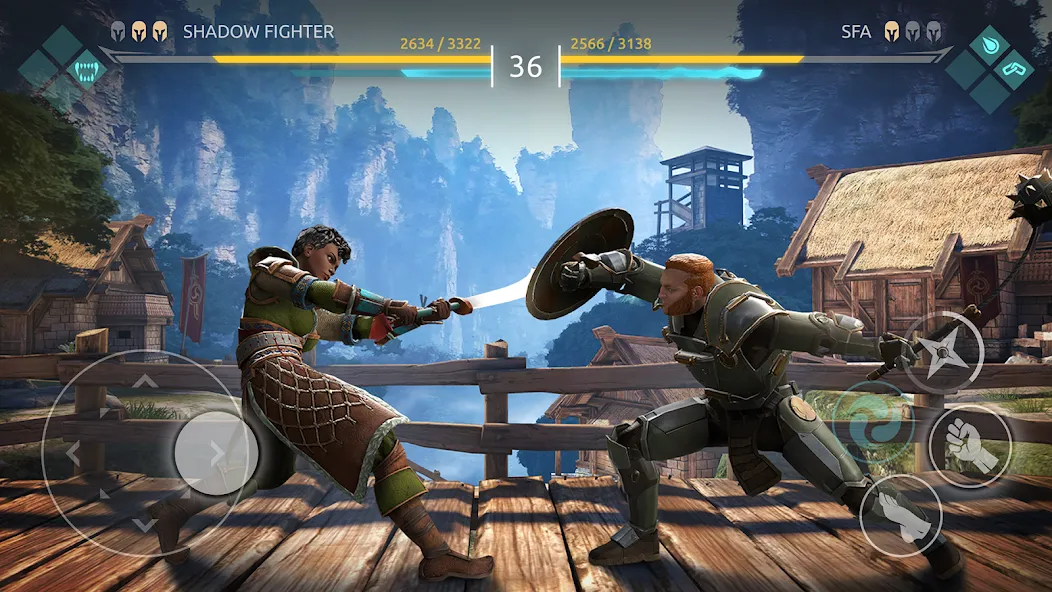 Shadow Fight 4: Arena (Шадоу Файт 4) [МОД: Много монет, Открытые уровни и Мега MOD] Screenshot 1