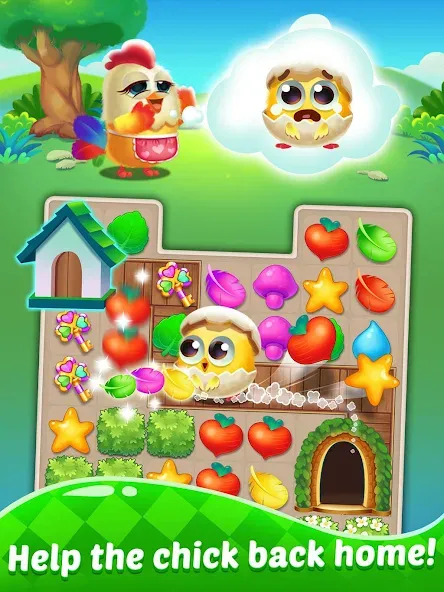 Puzzle Wings: match 3 games (Пазл Вингс) [МОД: Деньги, Монеты и Меню MOD] Screenshot 3