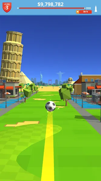 Soccer Kick (Сокер Кик) [МОД: Все открыто, Дополнительные деньги и Меню MOD] Screenshot 4