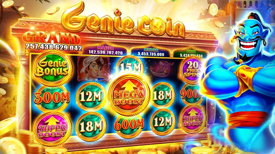 House of Slots - Casino Games (Хаус оф Слотс) [МОД: Много монет, Открытые уровни и Мега MOD] Screenshot 3