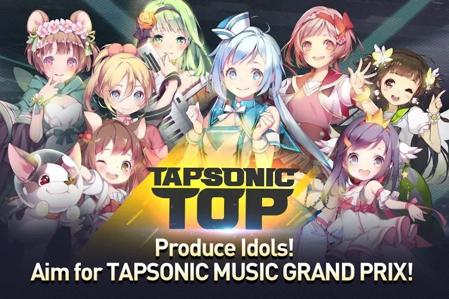 TAPSONIC TOP -Music Grand prix (Тапсоник Топ) [МОД: Бесконечные деньги, Монеты и Мега MOD] Screenshot 2