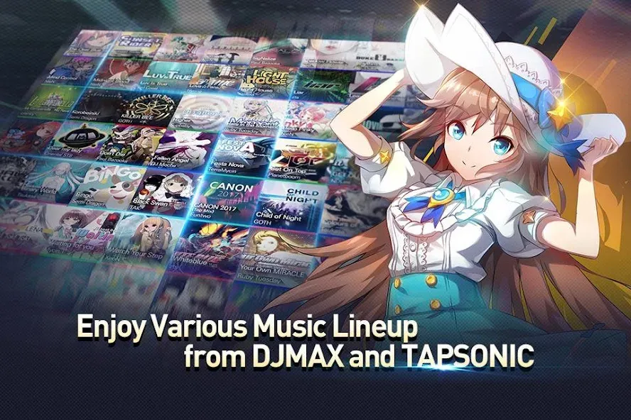 TAPSONIC TOP -Music Grand prix (Тапсоник Топ) [МОД: Бесконечные деньги, Монеты и Мега MOD] Screenshot 3