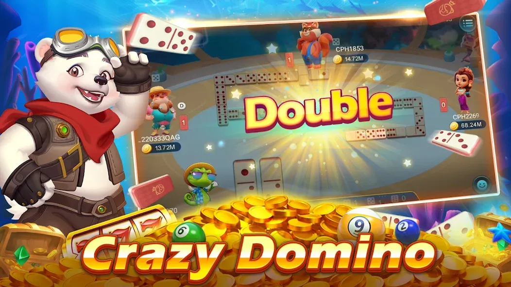 Bearfish Slots (Хиггс Беарфиш Казино) [МОД: Деньги, Монеты и Меню MOD] Screenshot 2