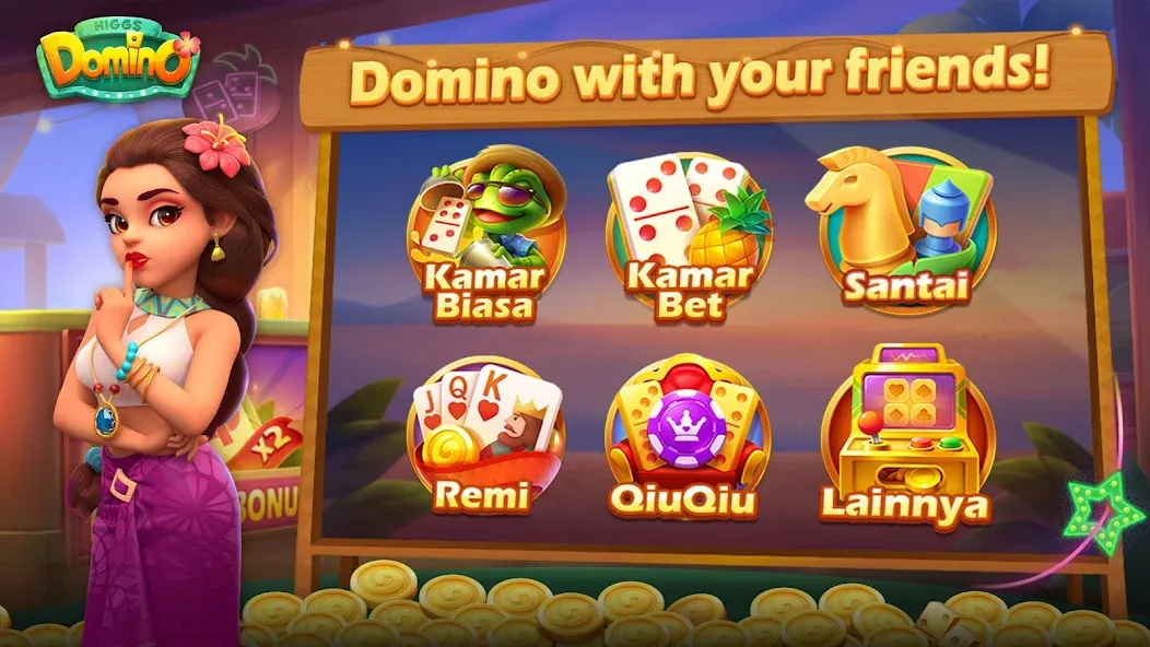 Higgs Domino Island (Хиггс Домино Остров) [МОД: Бесконечные деньги, Монеты и Мега MOD] Screenshot 1