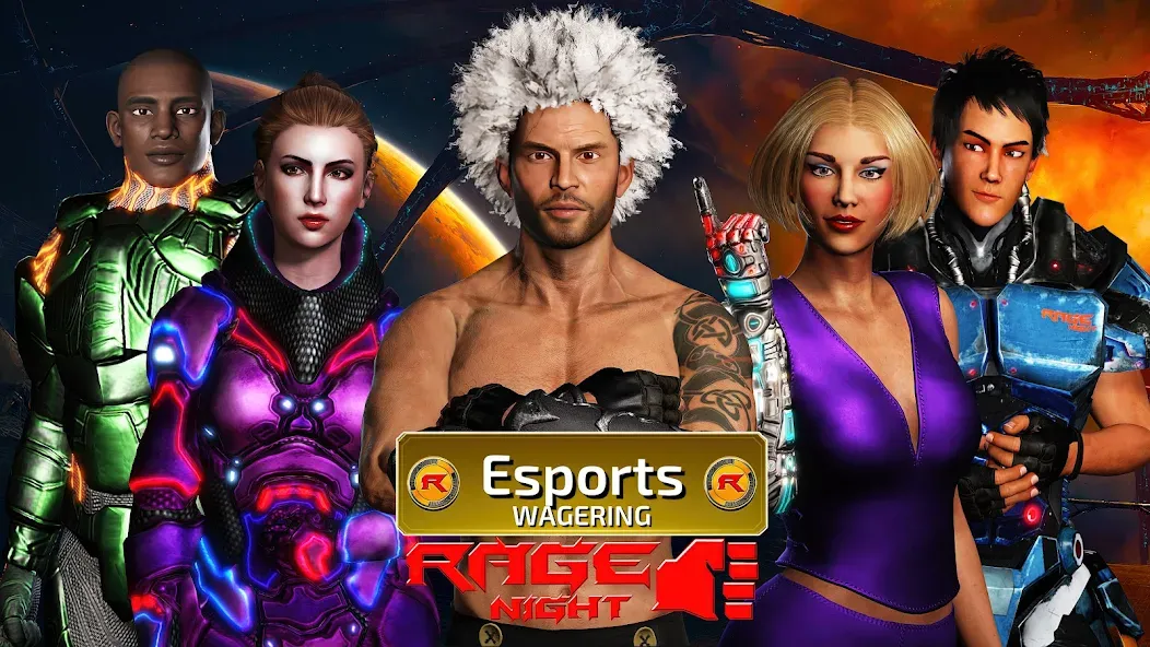 Rage Night (Рэйдж Найт) [МОД: Много монет, Открытые уровни и Мега MOD] Screenshot 1