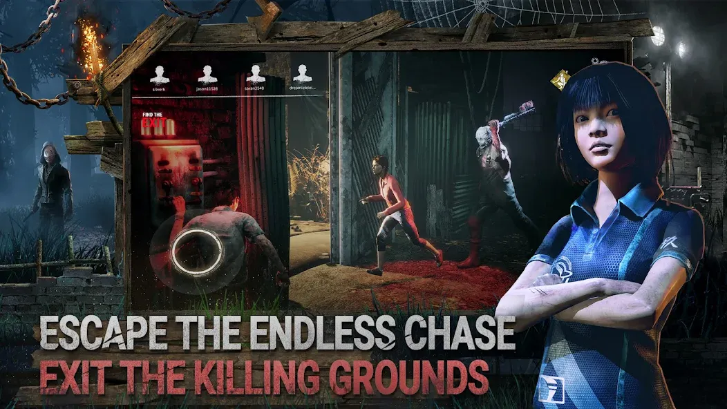 Dead by Daylight Mobile (Дэд бай дэйлайт Мобайл) [МОД: Бесконечные деньги, Монеты и Мега MOD] Screenshot 5