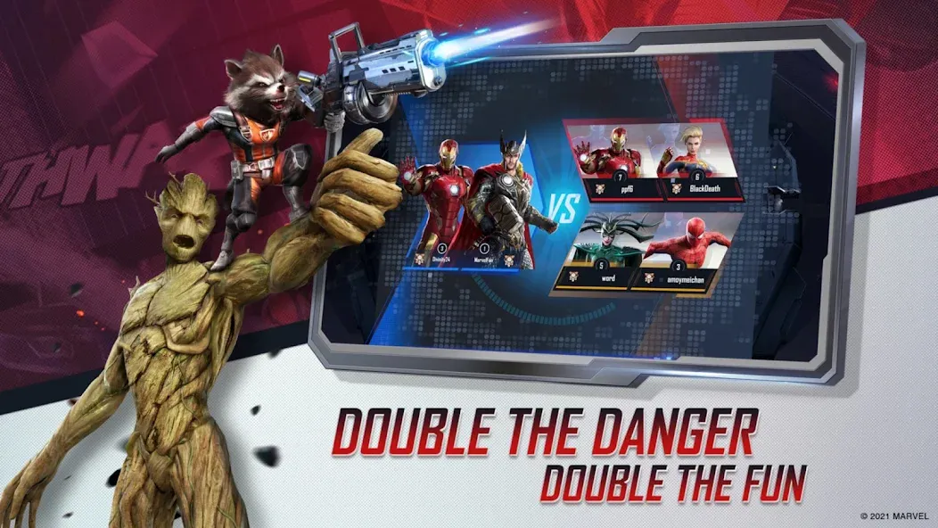 MARVEL Duel (МАРВЕЛ Дуэль) [МОД: Все открыто, Дополнительные деньги и Меню MOD] Screenshot 2