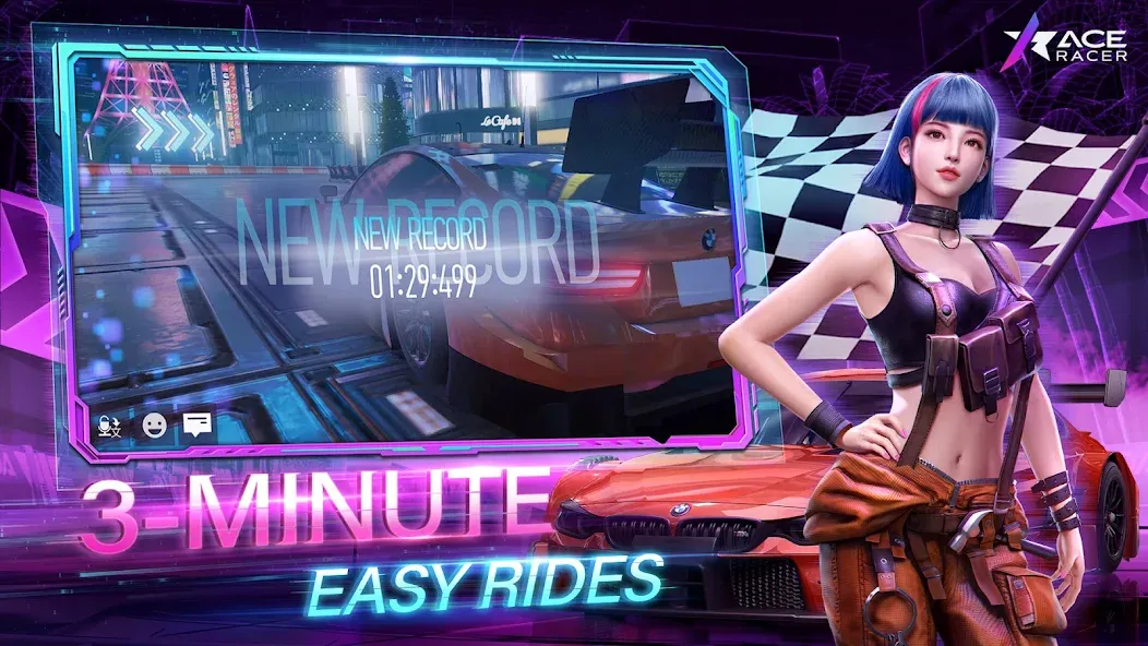 Ace Racer (Эйс Рейсер) [МОД: Много монет, Открытые уровни и Мега MOD] Screenshot 5