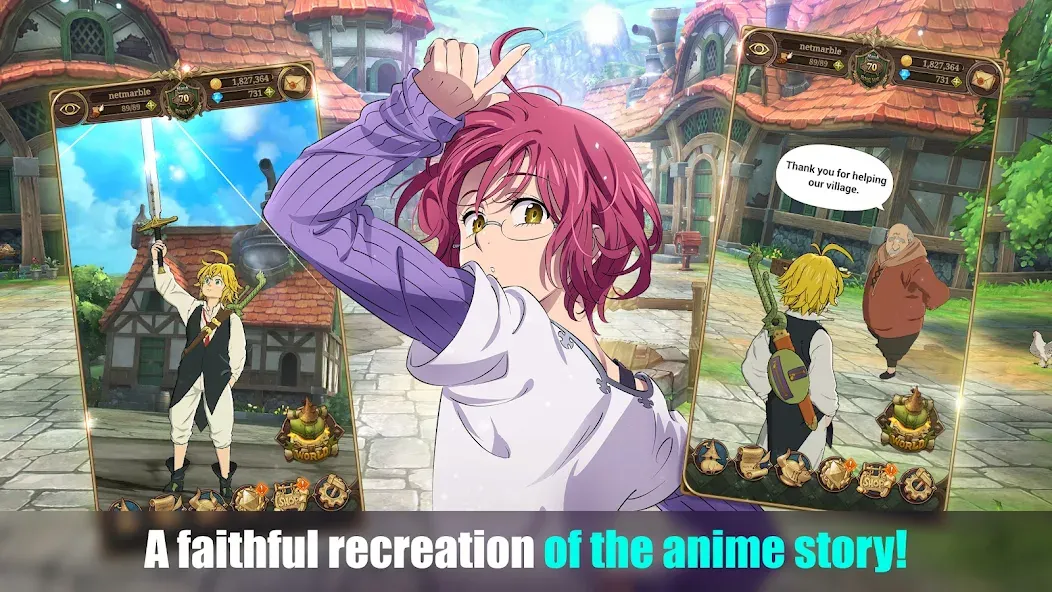 The Seven Deadly Sins (Девять смертных грехов) [МОД: Деньги, Монеты и Меню MOD] Screenshot 2