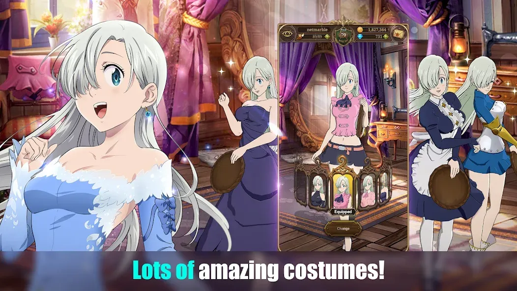 The Seven Deadly Sins (Девять смертных грехов) [МОД: Деньги, Монеты и Меню MOD] Screenshot 3
