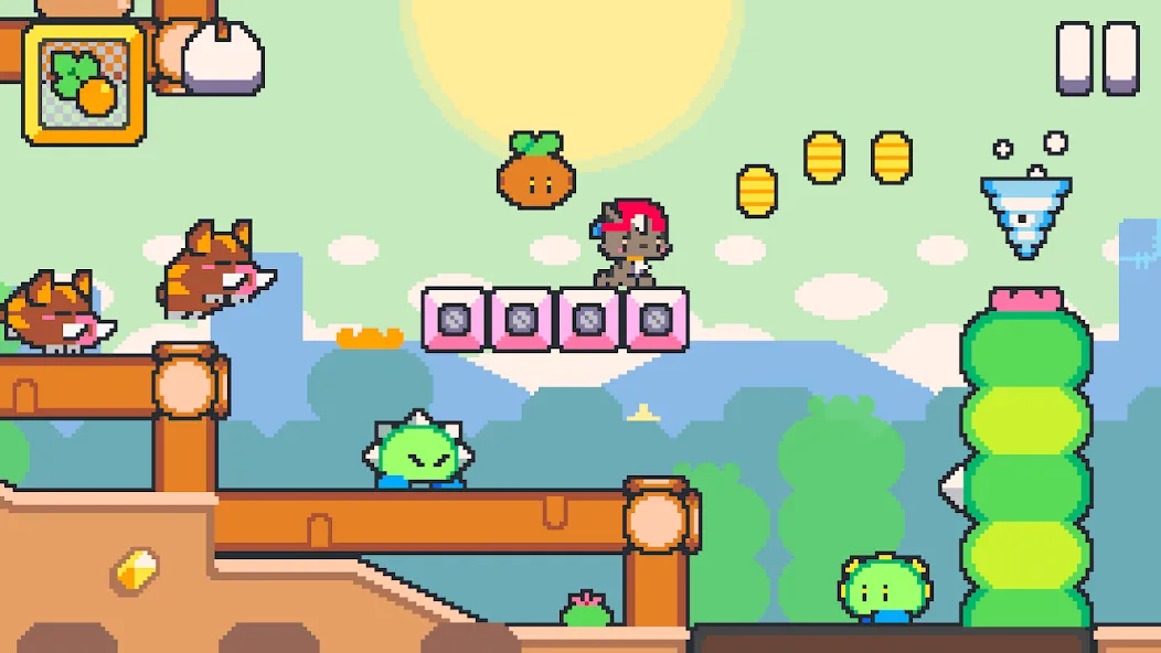 Super Cat Tales: PAWS (упер Кэт Тэйлз) [МОД: Бесконечные деньги, Монеты и Мега MOD] Screenshot 3