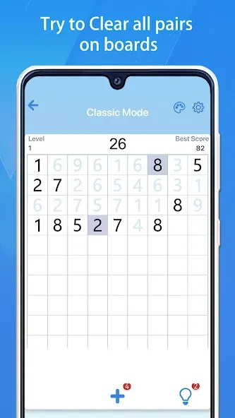 Number Match - 10 & Pairs (Намбер Матч) [МОД: Много монет, Открытые уровни и Мега MOD] Screenshot 5